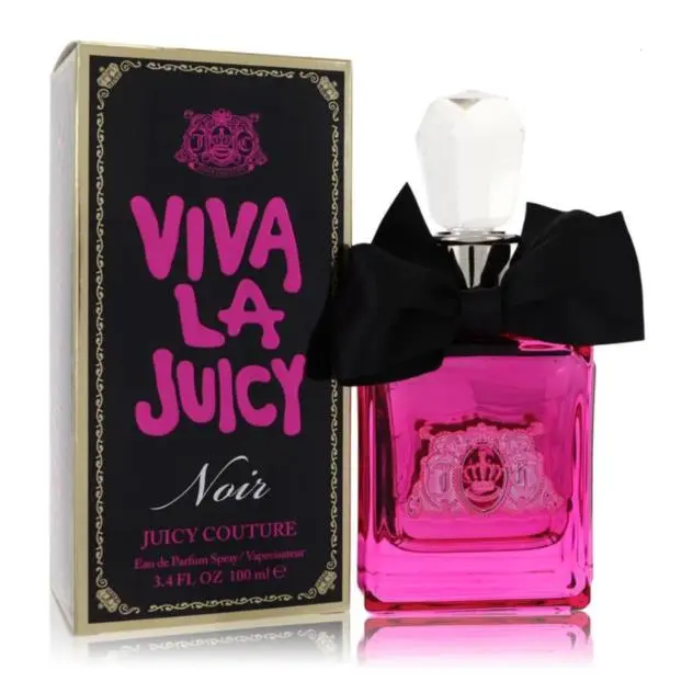Viva La Juicy Noir Perfume By Juicy Couture For Women 3.4 Oz Eau De Parfum Spray