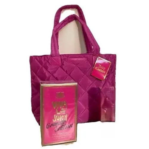 Viva La Juicy Couture Grande Edition Eau de Parfum Spray 6.7 Oz +free Bag