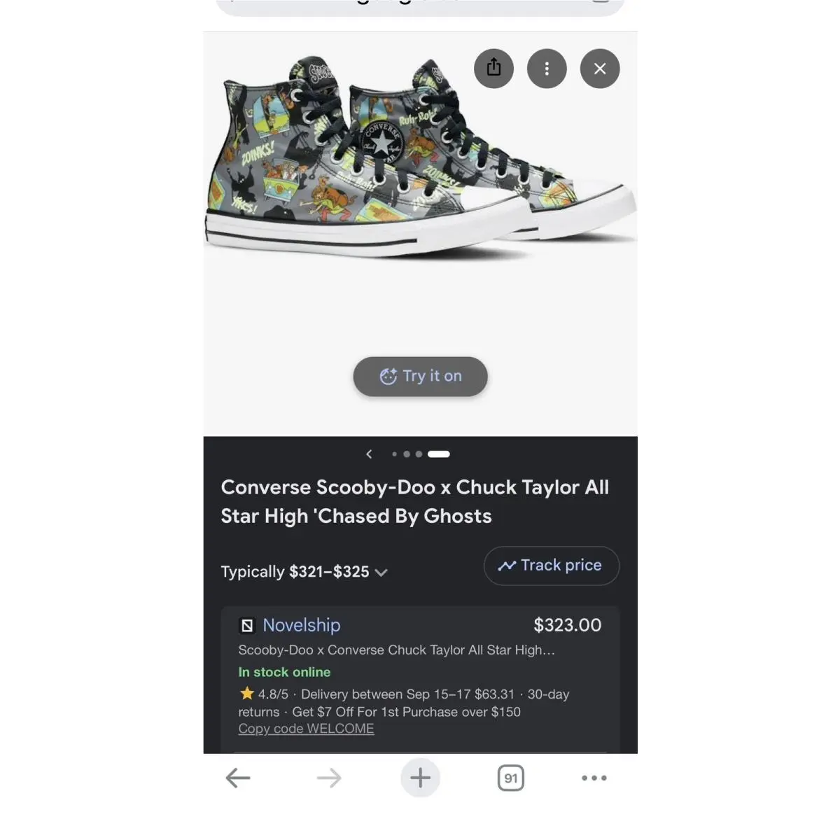 Converse shoes - Converse Chuck Taylor All Star - 169073C - Black 8