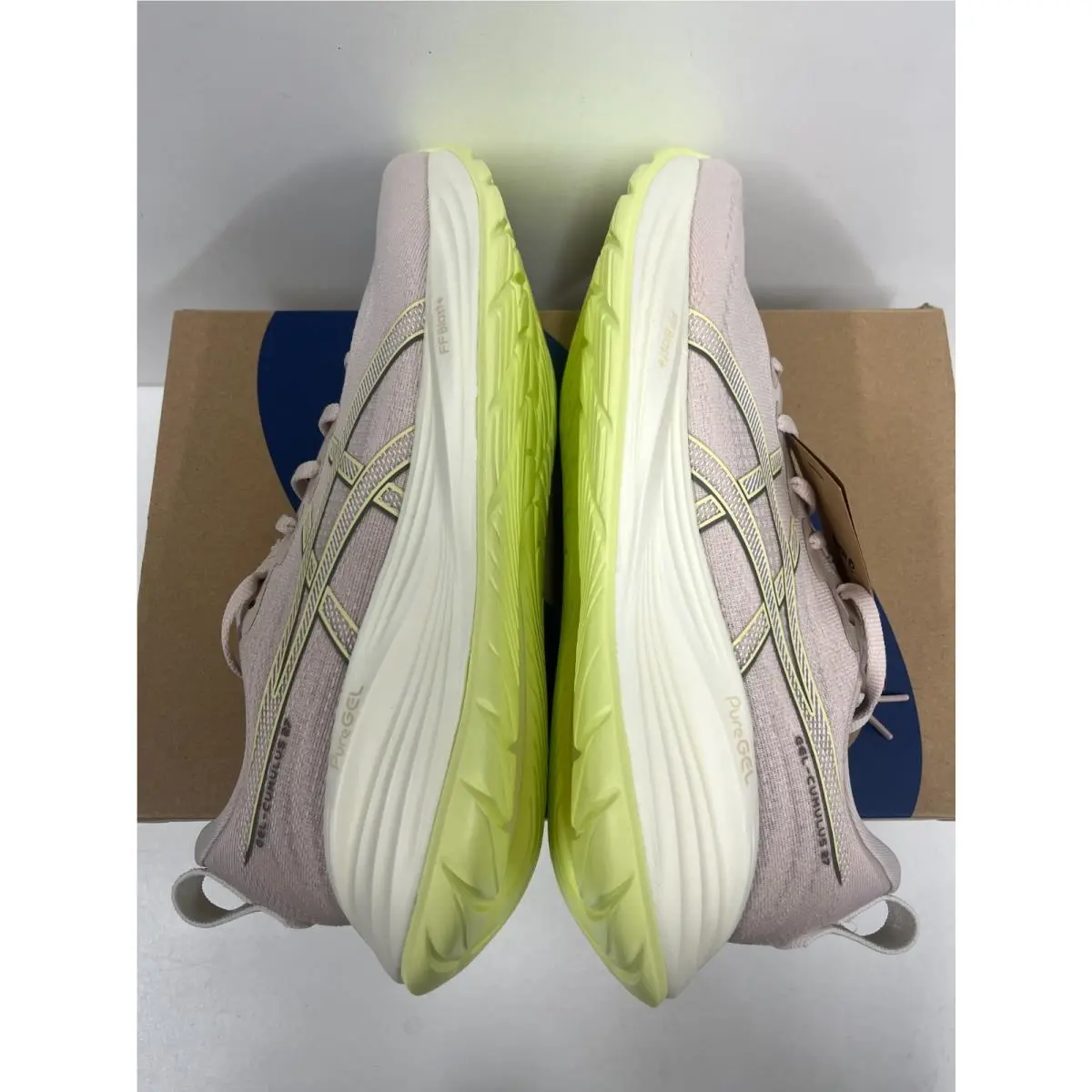 Asics shoes - ASICS GEL-Cumulus 27 - Mineral Beige/Huddle Yellow (250) 4