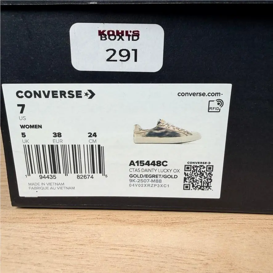 Converse shoes - Converse All Star OX - All Star - Gold (UPC: 194435826745) 0
