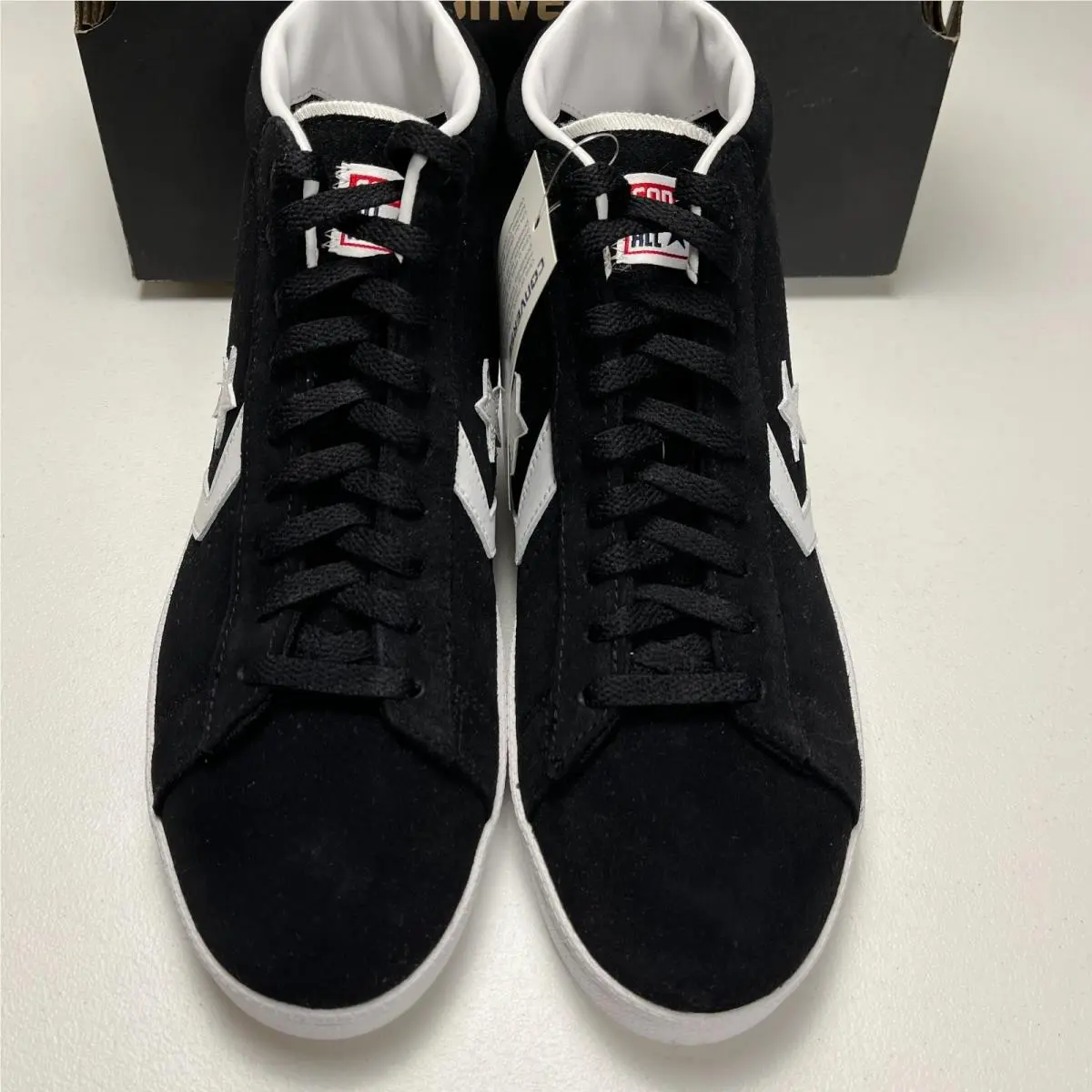 Converse shoes - Converse Pro Leather Mid - Pro Leather Mid - 135705C - Black & White 0
