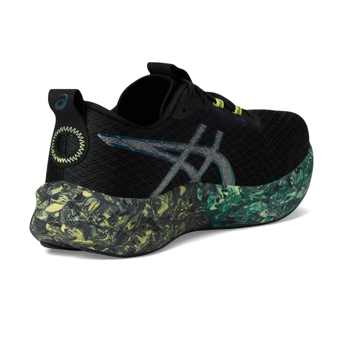 Asics shoes - Black/Jasper Green 3