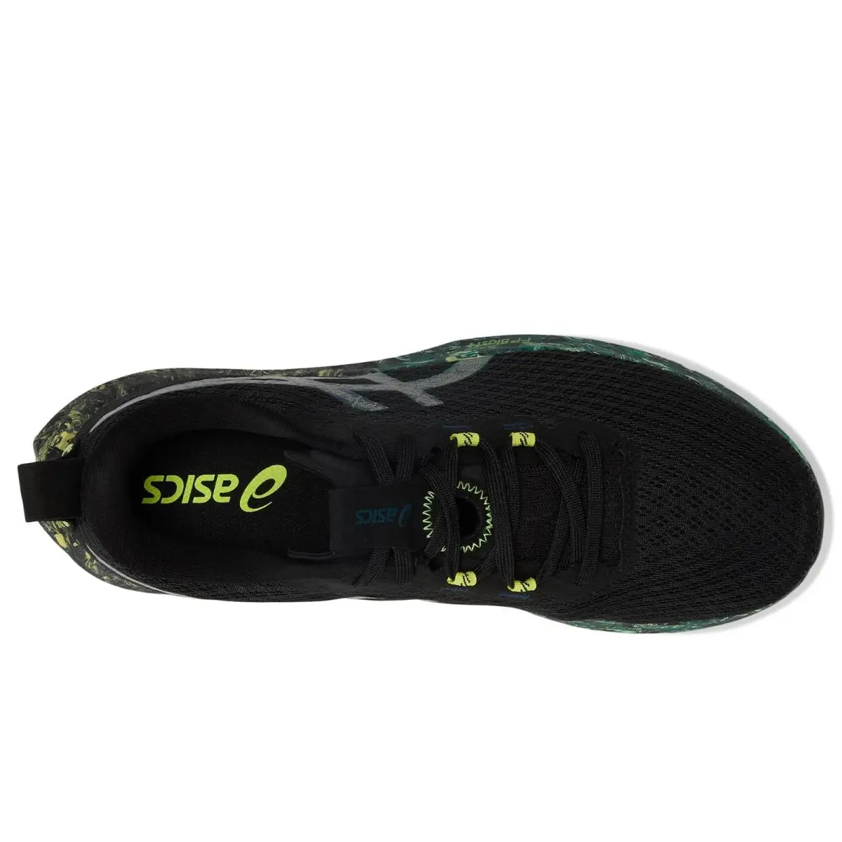 Asics shoes - Black/Jasper Green 7