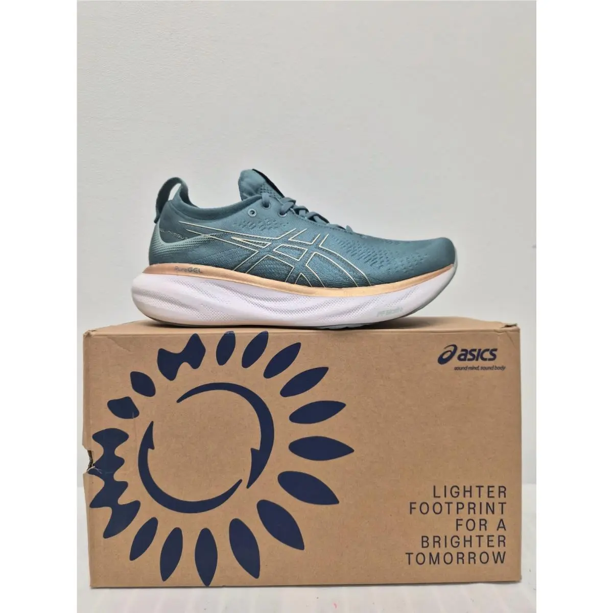 Asics shoes - ASICS GEL-NIMBUS 25 - 1012B356-403 - Teal 8