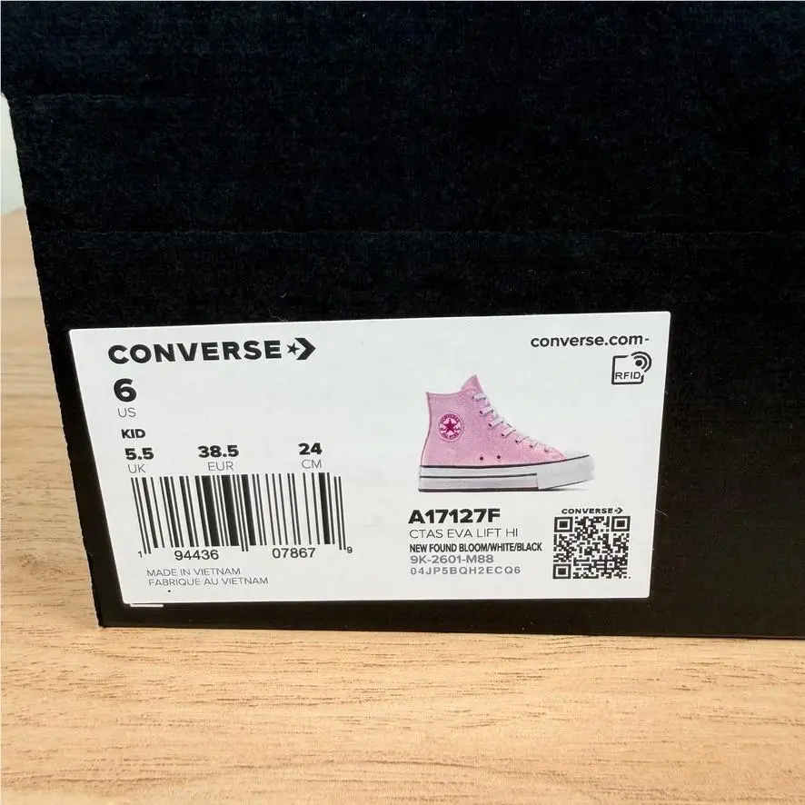 Converse shoes - CTAS EVA Lift Hi - CTAS EVA Lift - Pink (UPC: 194436078679) 6