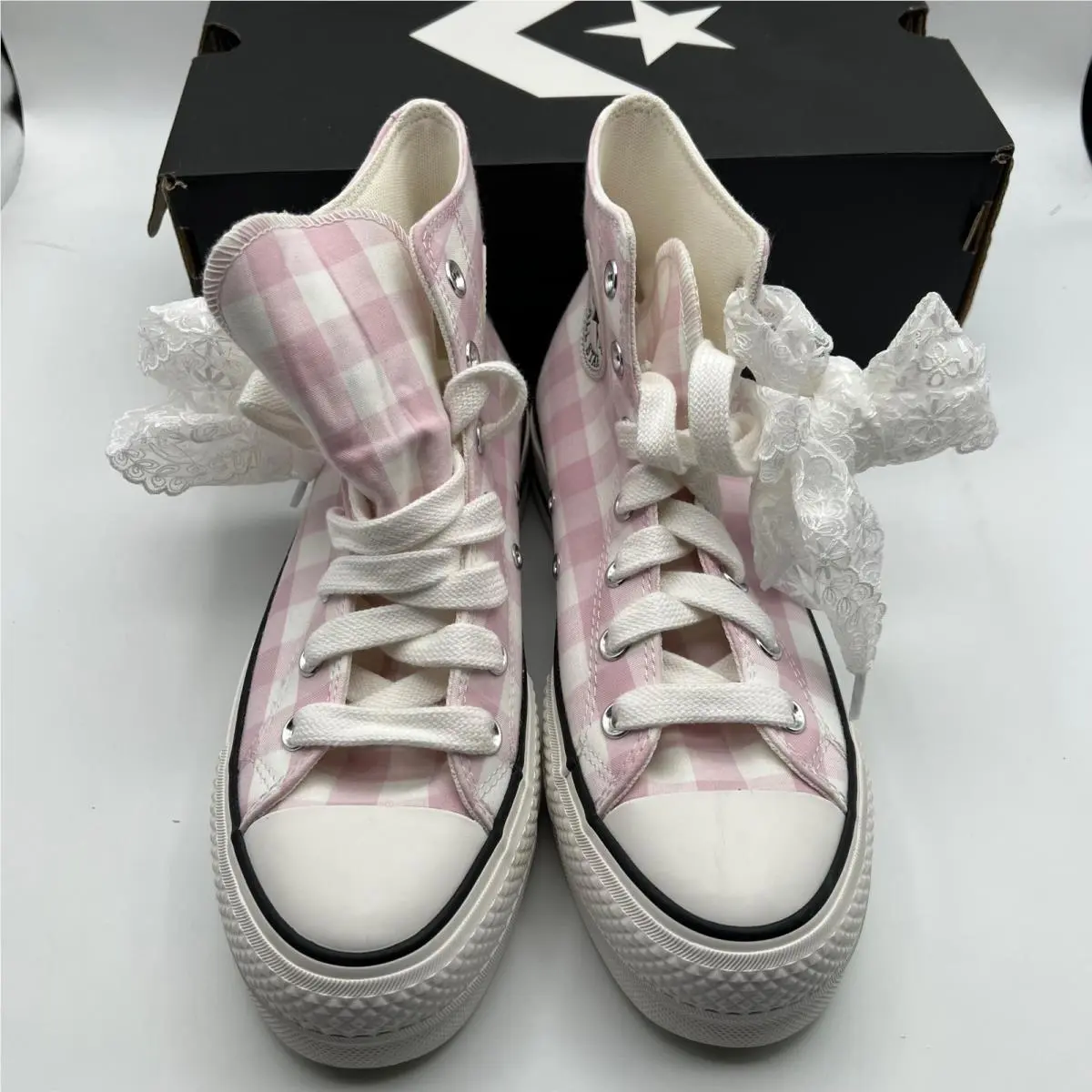 Converse shoes - Converse Chuck Taylor All Star Lift Hi - Pink 5