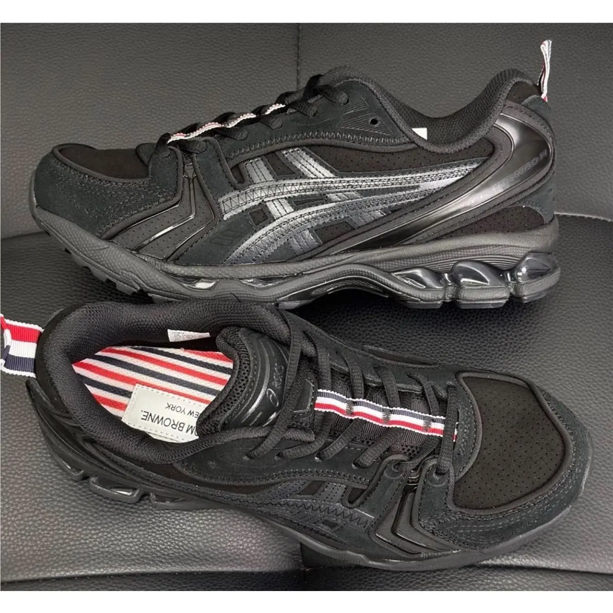 Q 1203B110 001 Thom Browne x Asics Gel Kayano 14 `black`
