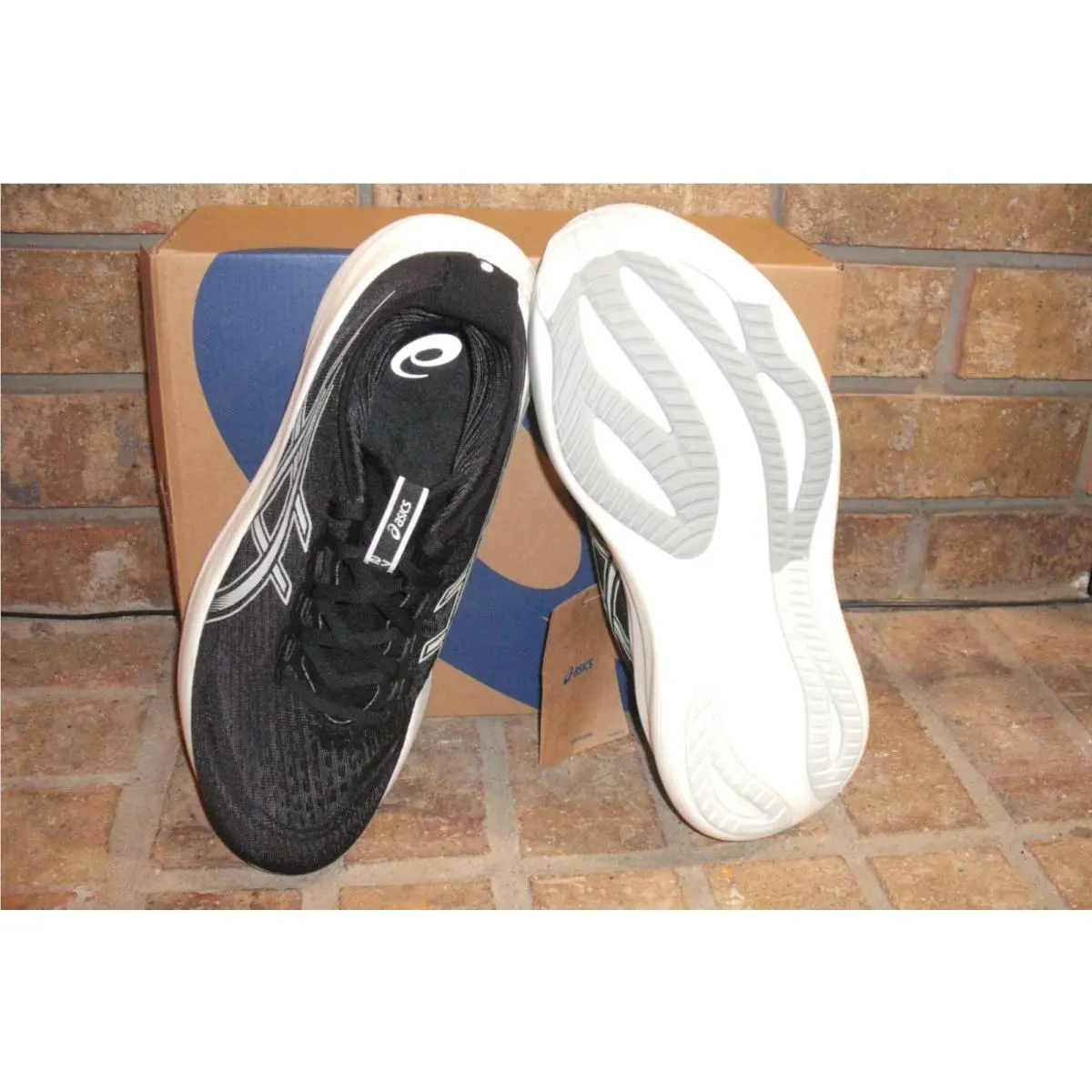 Asics shoes - Asics Nimbus 27 Running Shoe - 1012B753 002 - Black-Gray 0