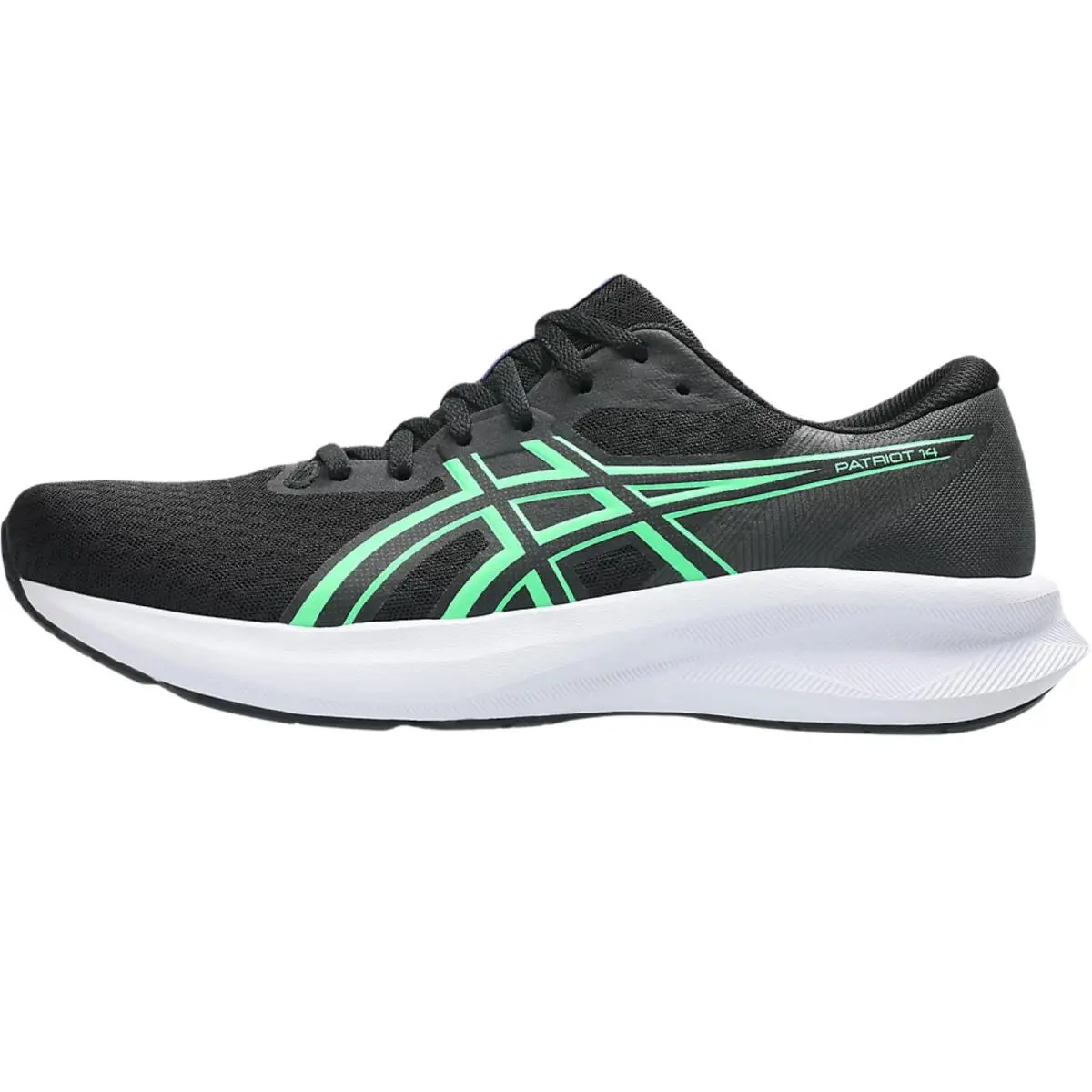 Asics shoes - Asics Patriot 14 - Patriot - Black/Vital Green 0