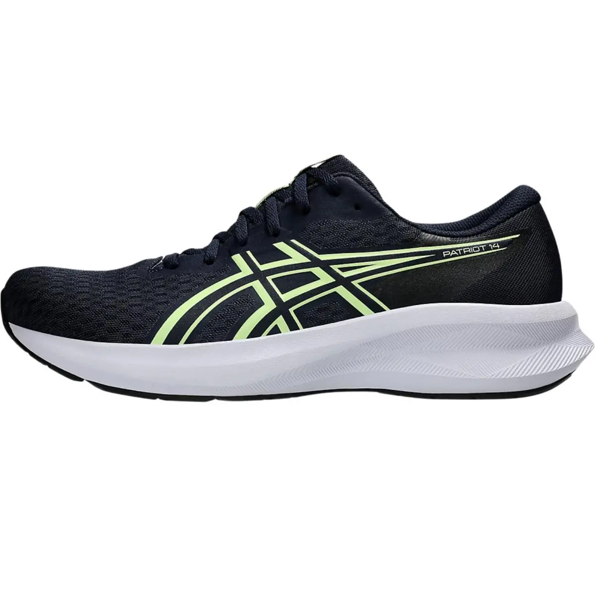 Asics shoes - Asics Patriot 14 - Patriot - Black/Vital Green 15