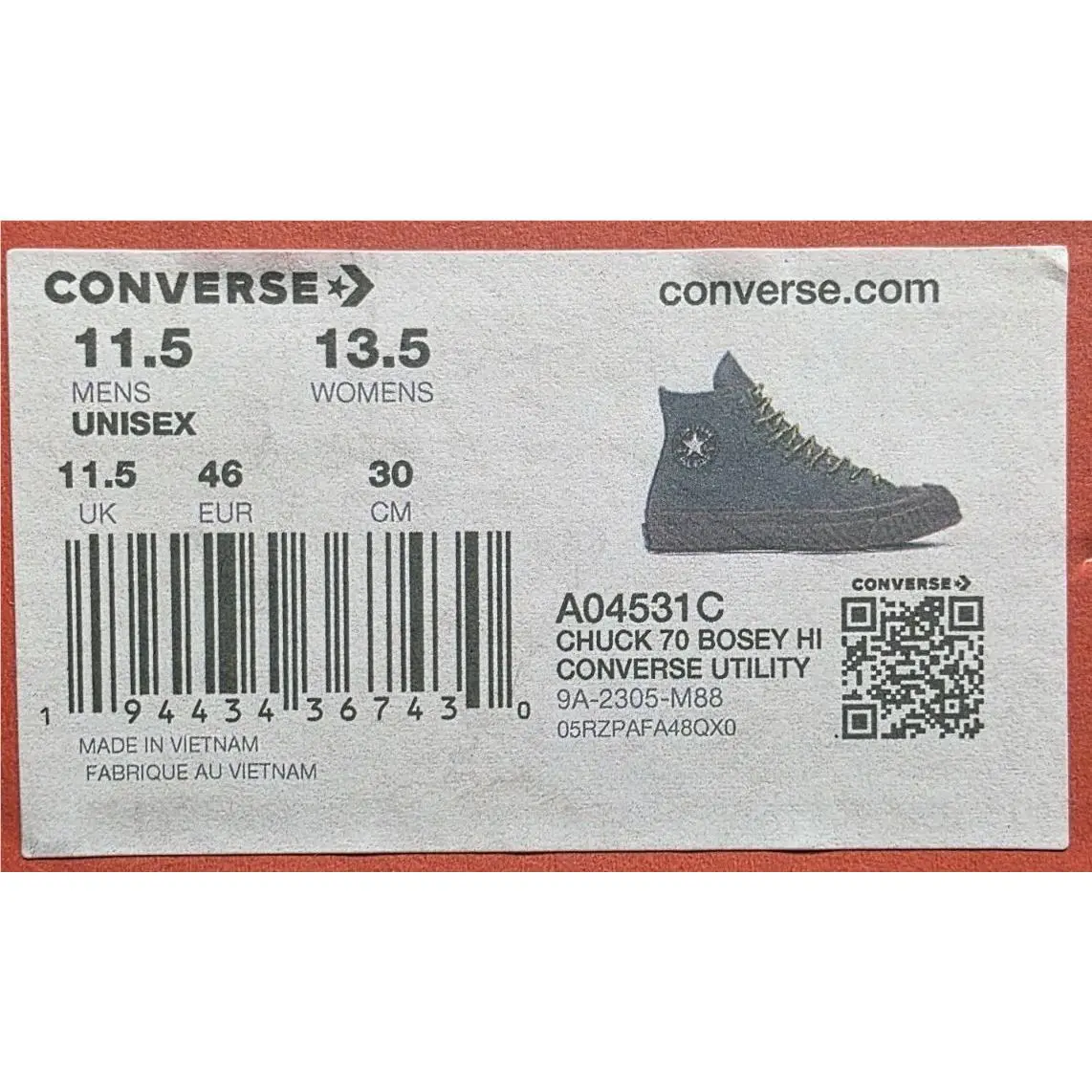 Converse shoes - Converse Chuck 70 Bosey High - A04531c - Utility Green 6