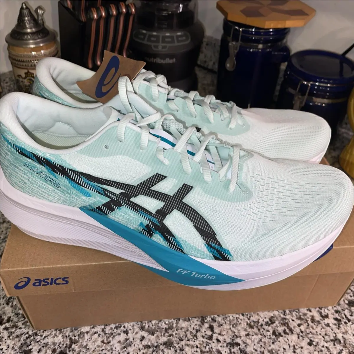 Asics Men`s Running Shoes Magic Speed Size 16