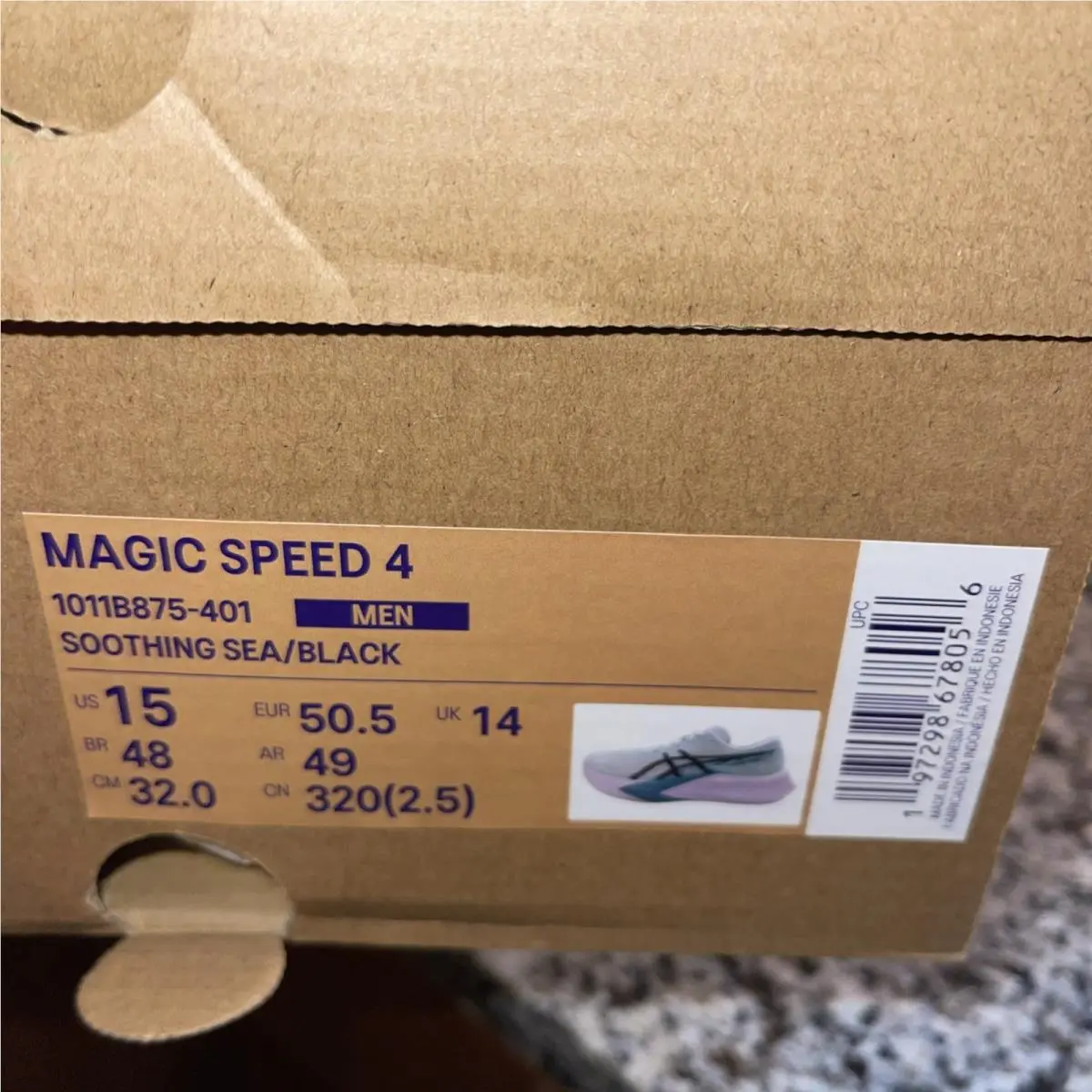 Asics shoes - ASICS Magic Speed 4 - Magic Speed - 1011B875-402 - Blue 5