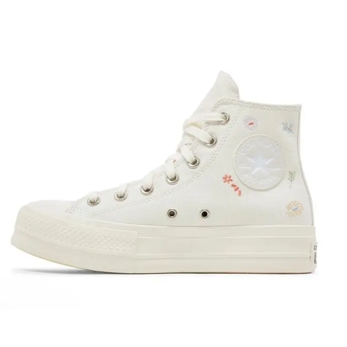 Converse shoes - Converse Chuck Taylor All-Star Lift Platform - A01586C - Ivory 1