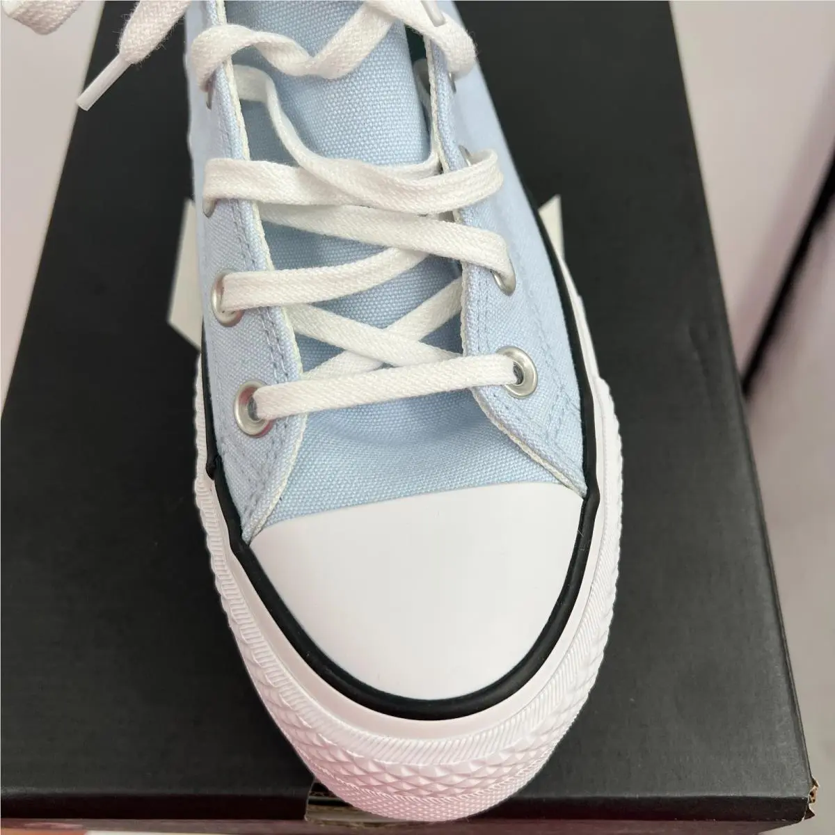 Converse shoes - Blue 4