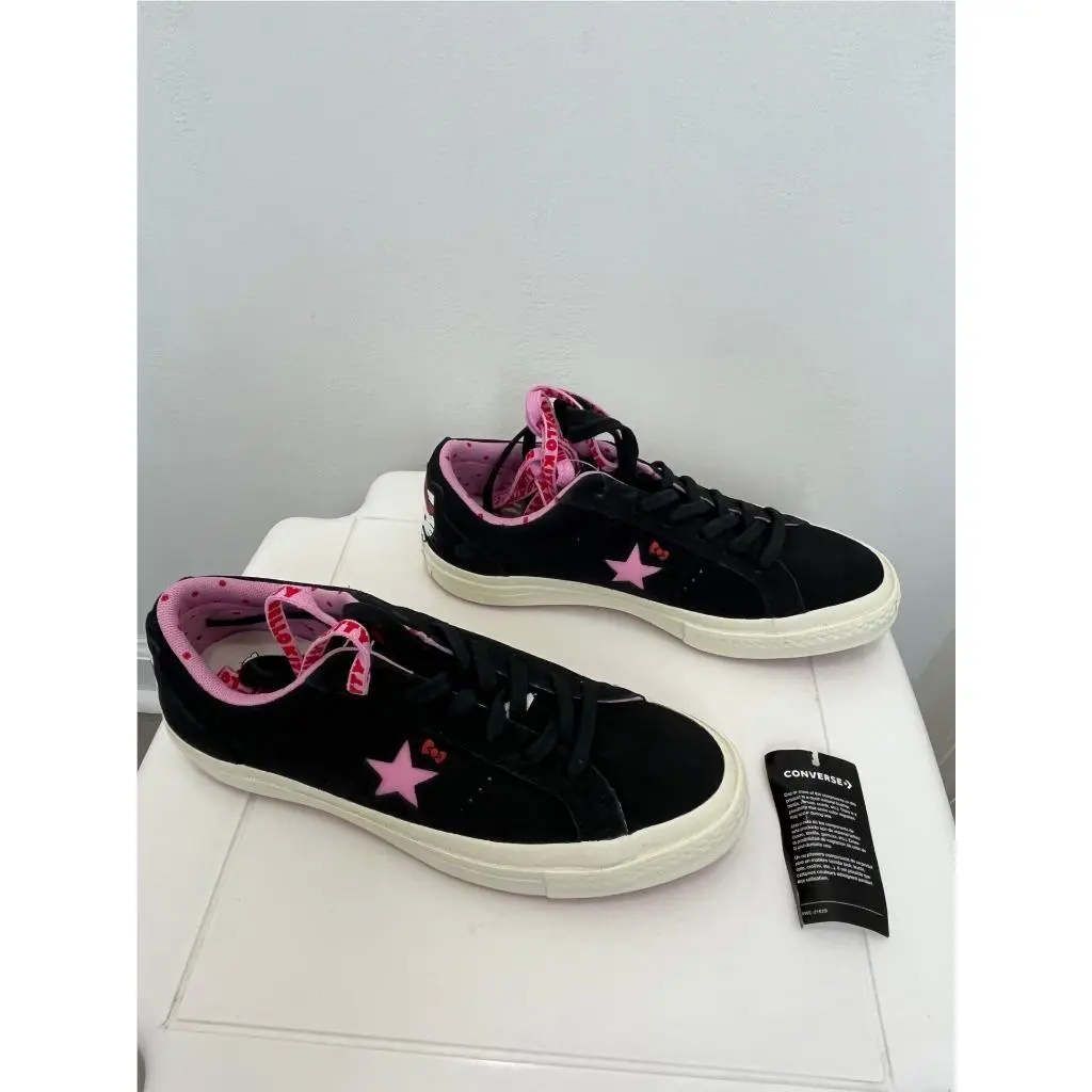 Converse shoes - Converse One Star Ox Hello Kitty - 162938C - Black/Prism Pink/Egret 0