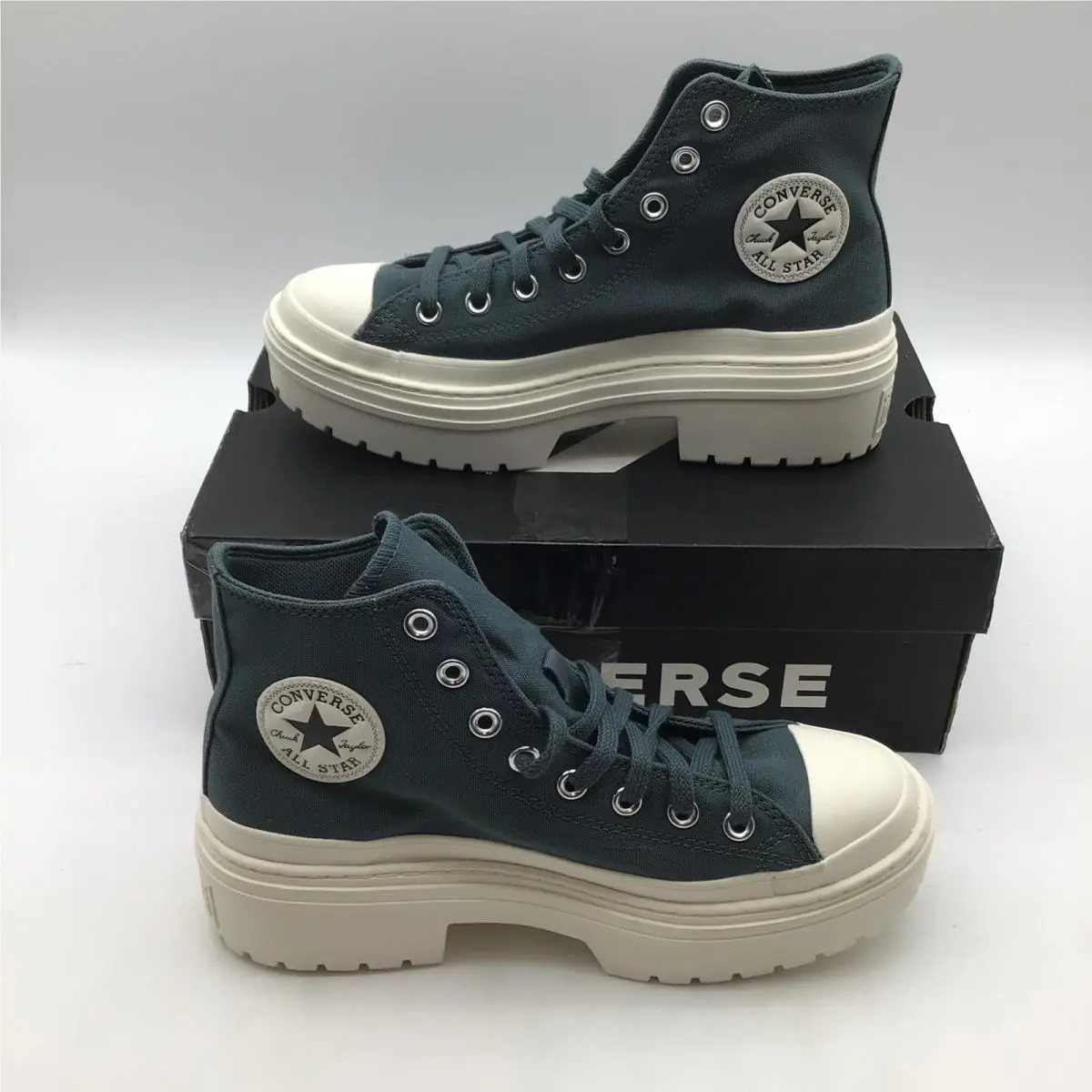 Converse shoes - Converse Chuck Taylor All Star Lugged Heel Hi - Green 0