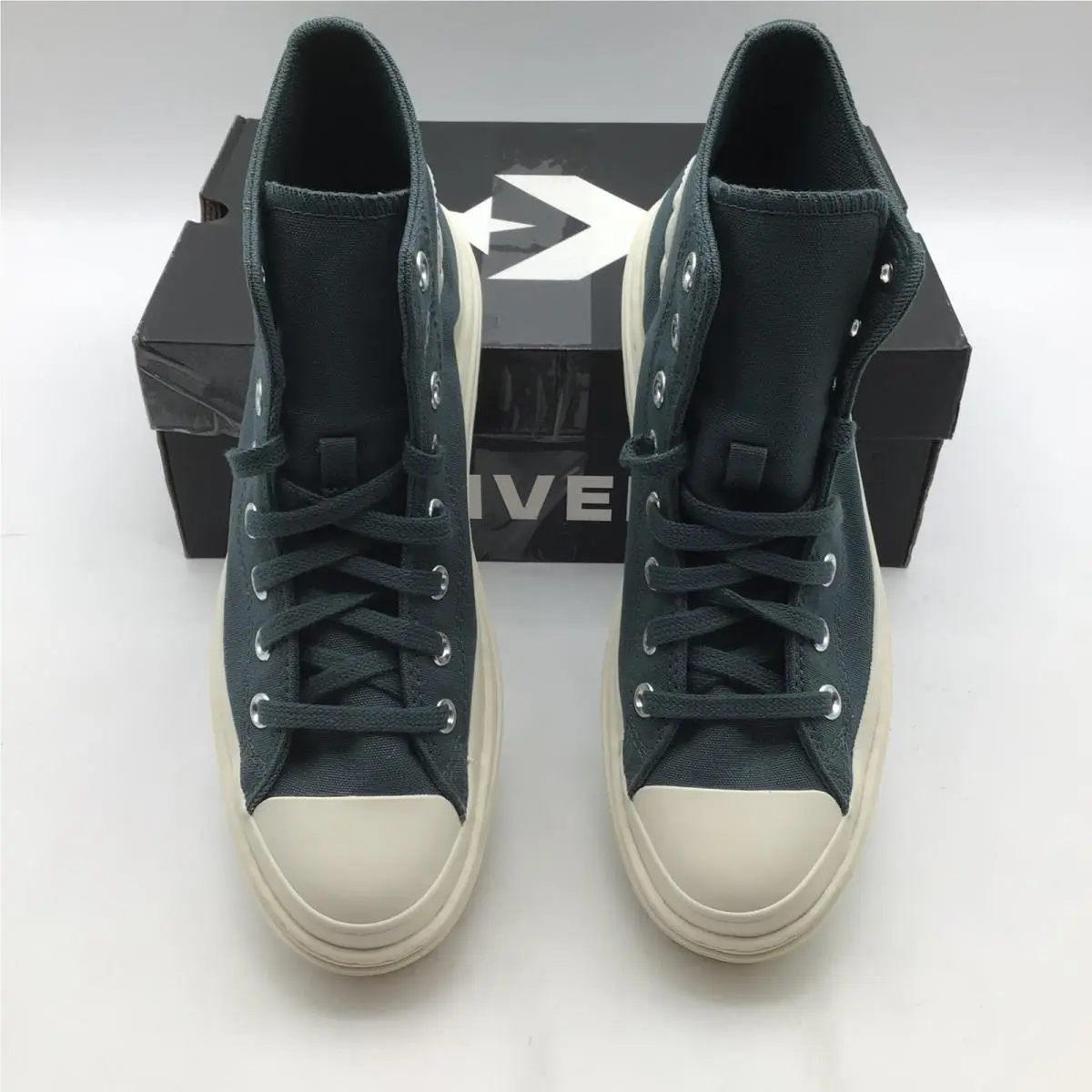 Converse shoes - Converse Chuck Taylor All Star Lugged Heel Hi - Green 1