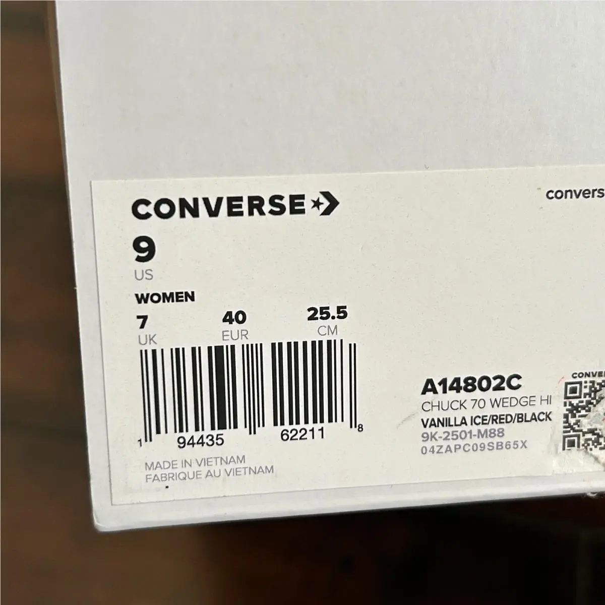 Converse shoes - Chuck 70 Wedge - Chuck Wedge - Red 11