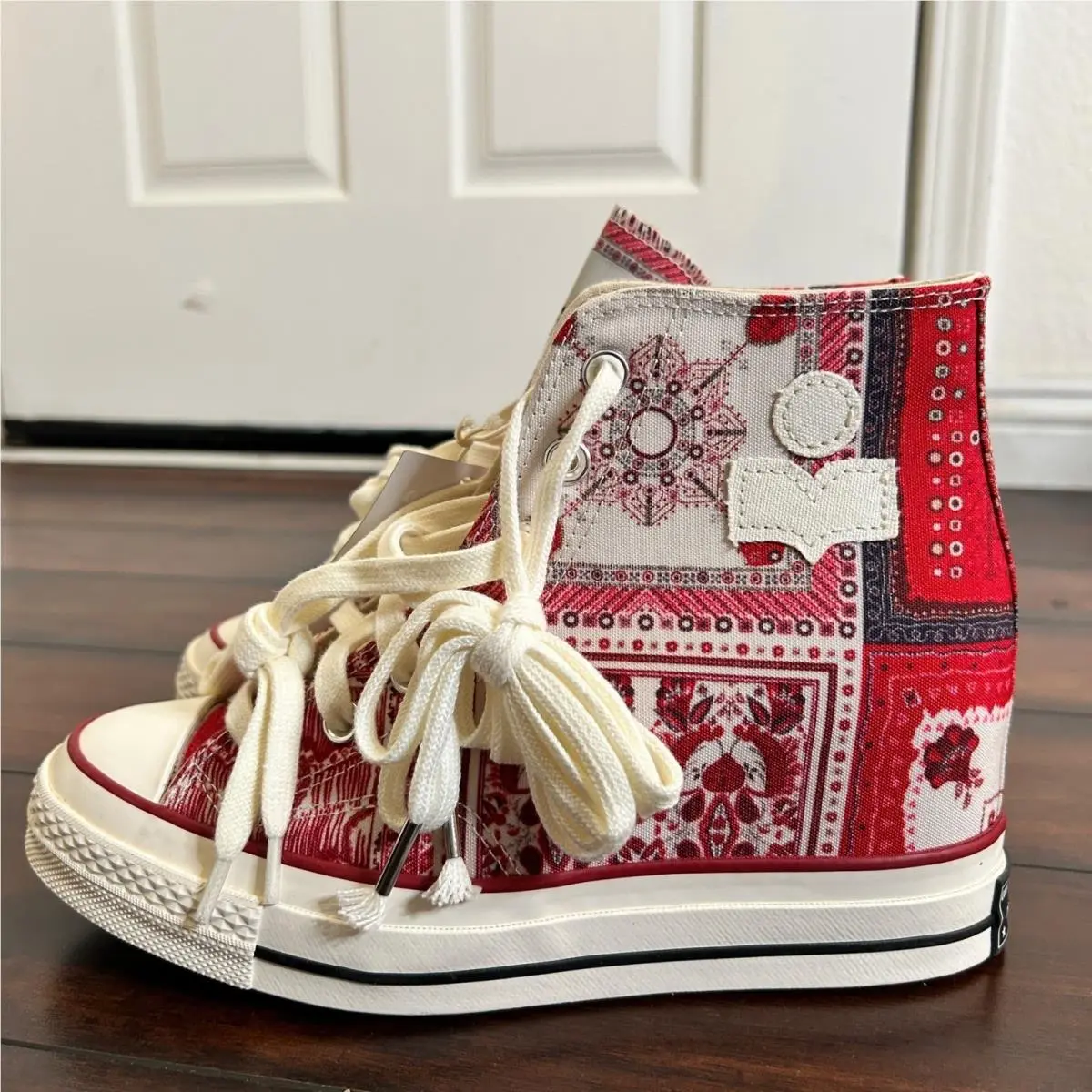 Converse shoes - Chuck 70 Wedge - Chuck Wedge - Red 3