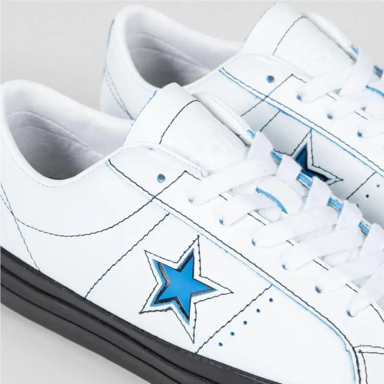 Converse Cons x Eddie Cernicky One Star Pro Ox Size 9.5 White Black