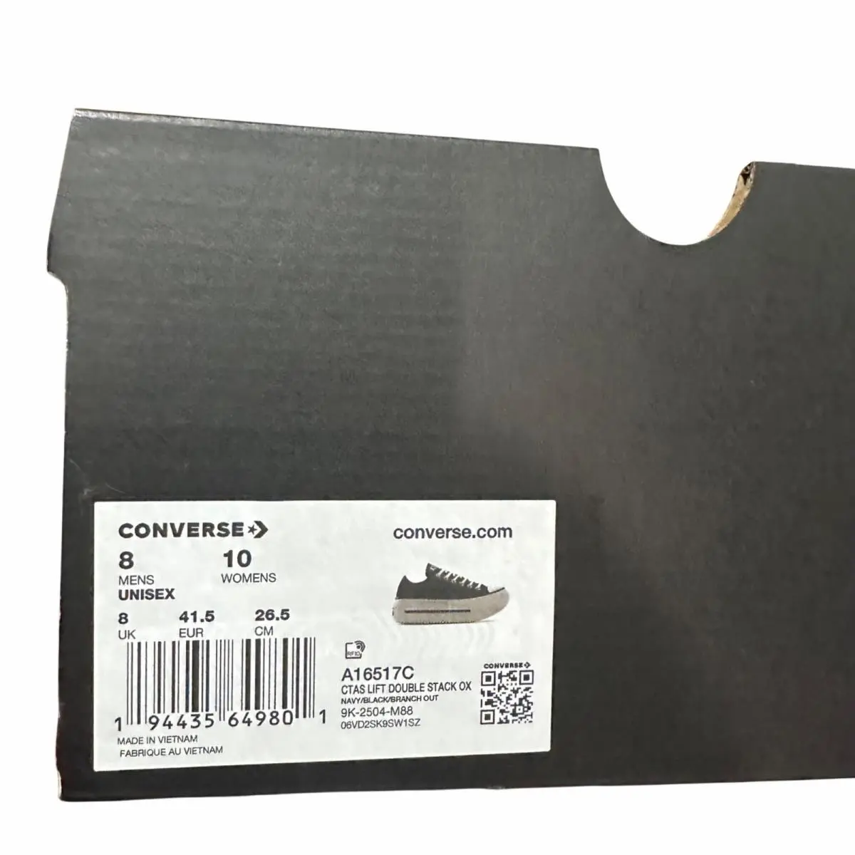 Converse shoes - Lift Double Stack - Lift Double Stack - Navy (UPC: 194435649788) 6
