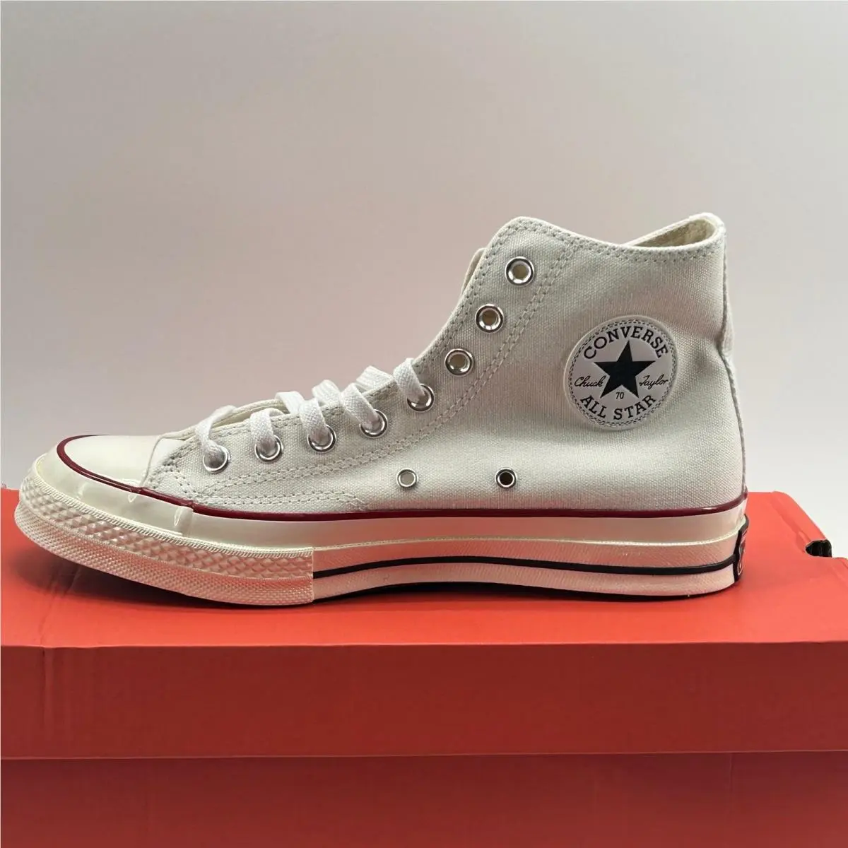 Converse Chuck Taylor 70 High Top Men 8 Women 10 White 162056C