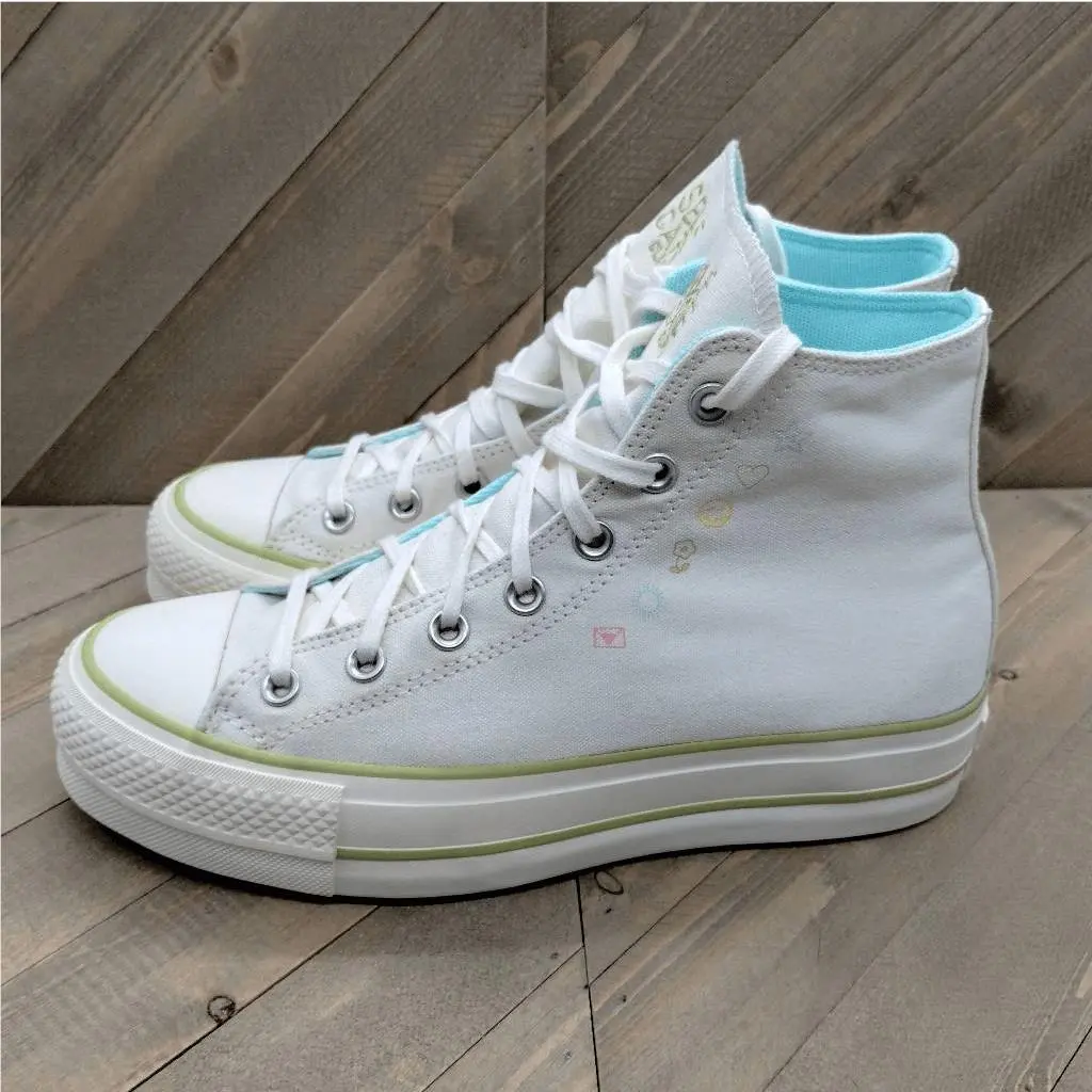 Converse shoes - Converse Chuck Taylor All Star Lift Hi - A08218F - Multicolor, Exterior: Multicolor 0