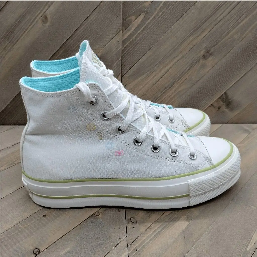 Converse shoes - Converse Chuck Taylor All Star Lift Hi - A08218F - Multicolor, Exterior: Multicolor 1