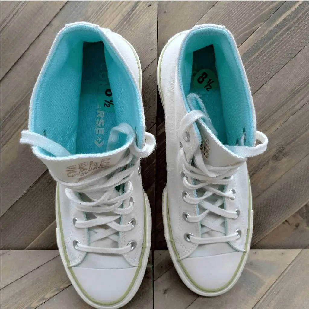 Converse shoes - Converse Chuck Taylor All Star Lift Hi - A08218F - Multicolor, Exterior: Multicolor 5