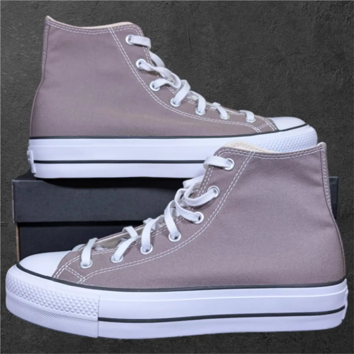Converse shoes - Converse Chuck Taylor All Star Lift - Brown 0