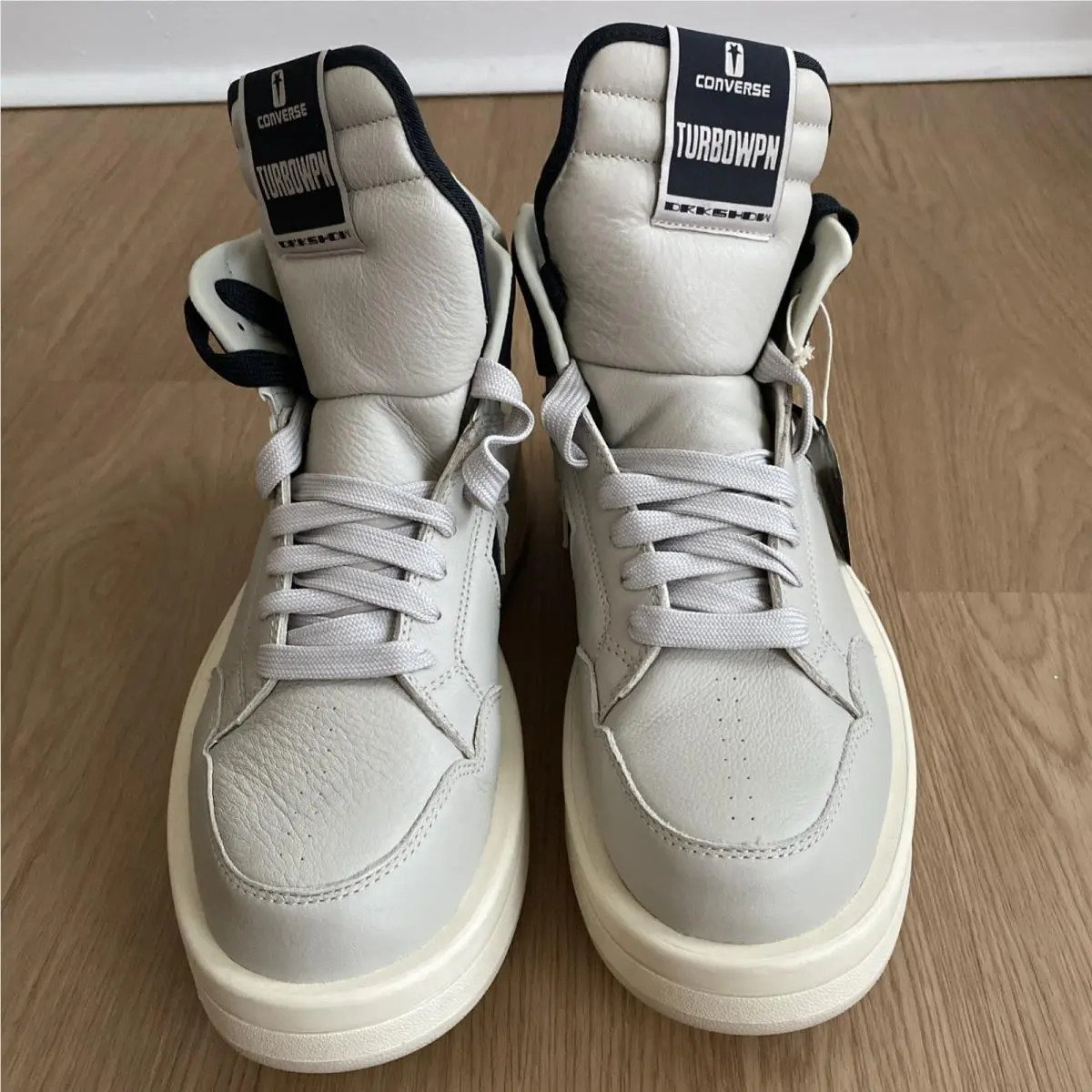 Converse shoes - Rick Owens DRKSHDW - Rick Owens DRKSHDW - A06758C - Oyster Black 1