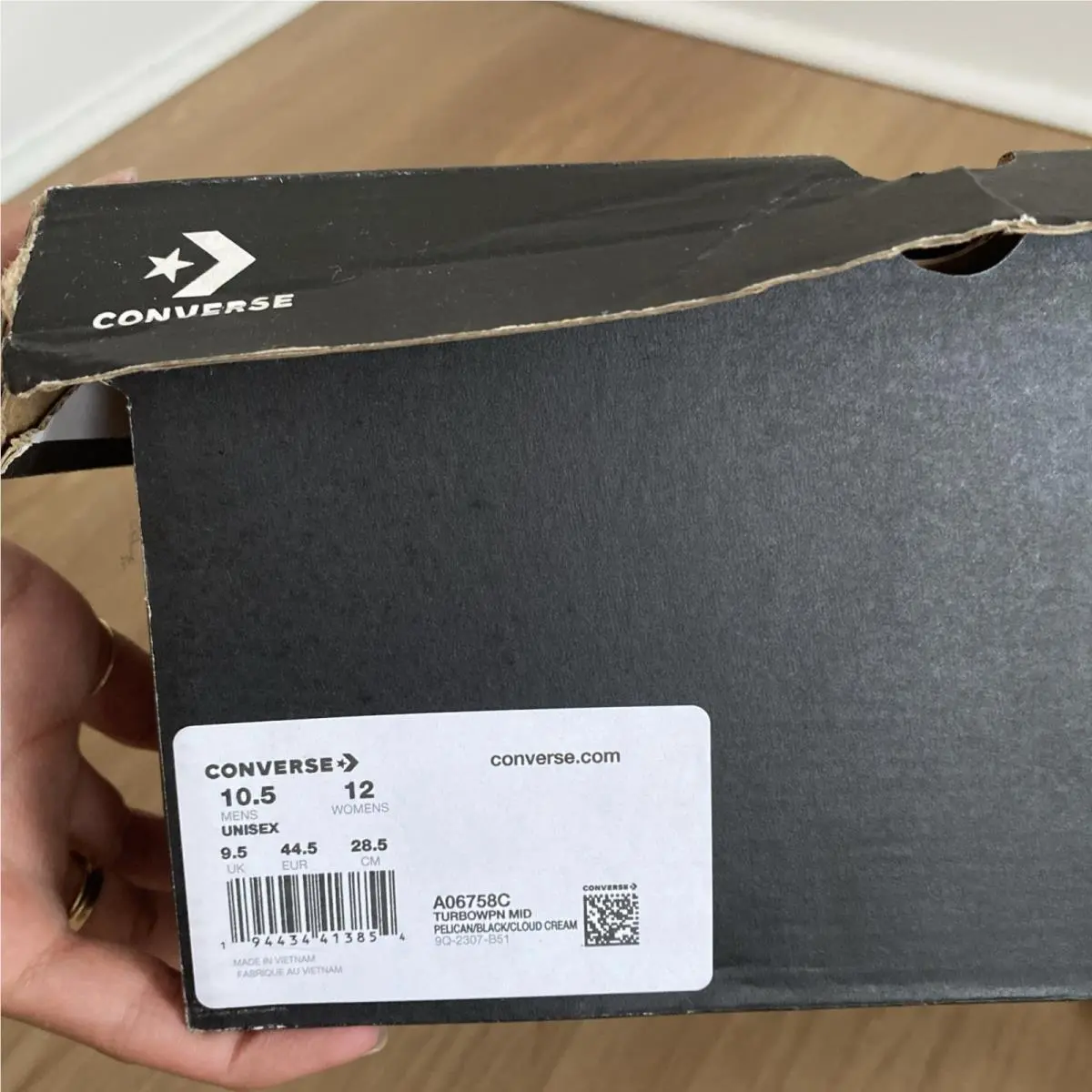 Converse shoes - Rick Owens DRKSHDW - Rick Owens DRKSHDW - A06758C - Oyster Black 6
