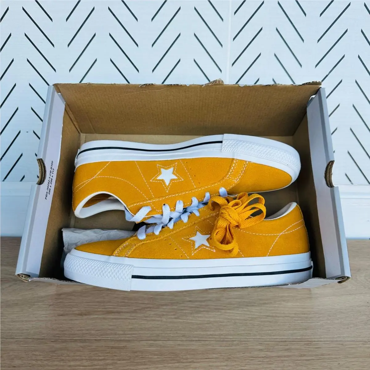 Converse shoes - RUN STAR TRAINER OX - RUN STAR TRAINER - Yellow (UPC: 194435206400) 4