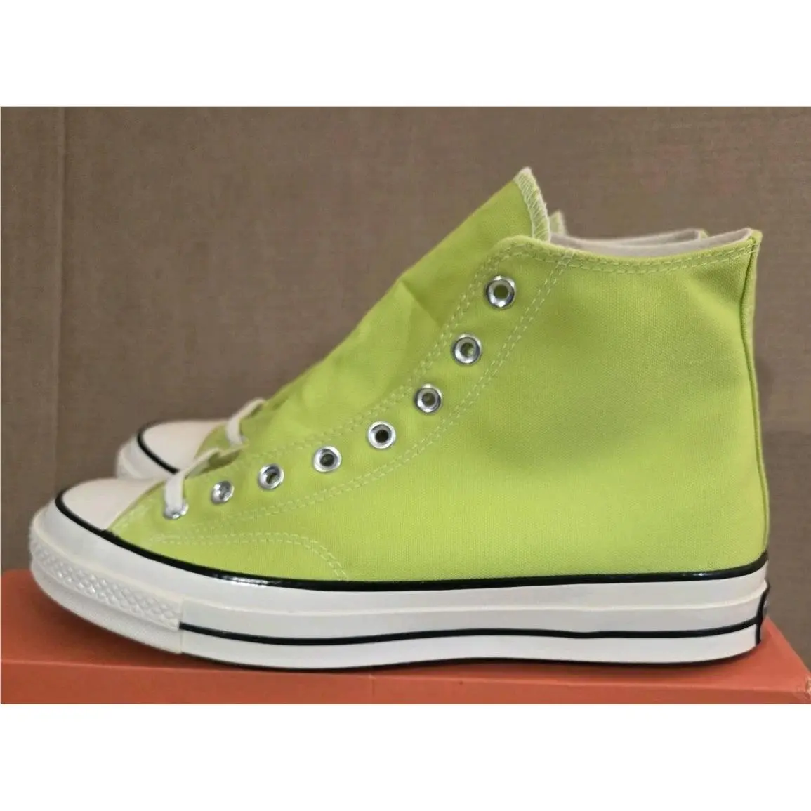 Converse shoes - Converse Chuck 70 Recycled - Chuck Recycled - Lime Twist/Egret/Black 4