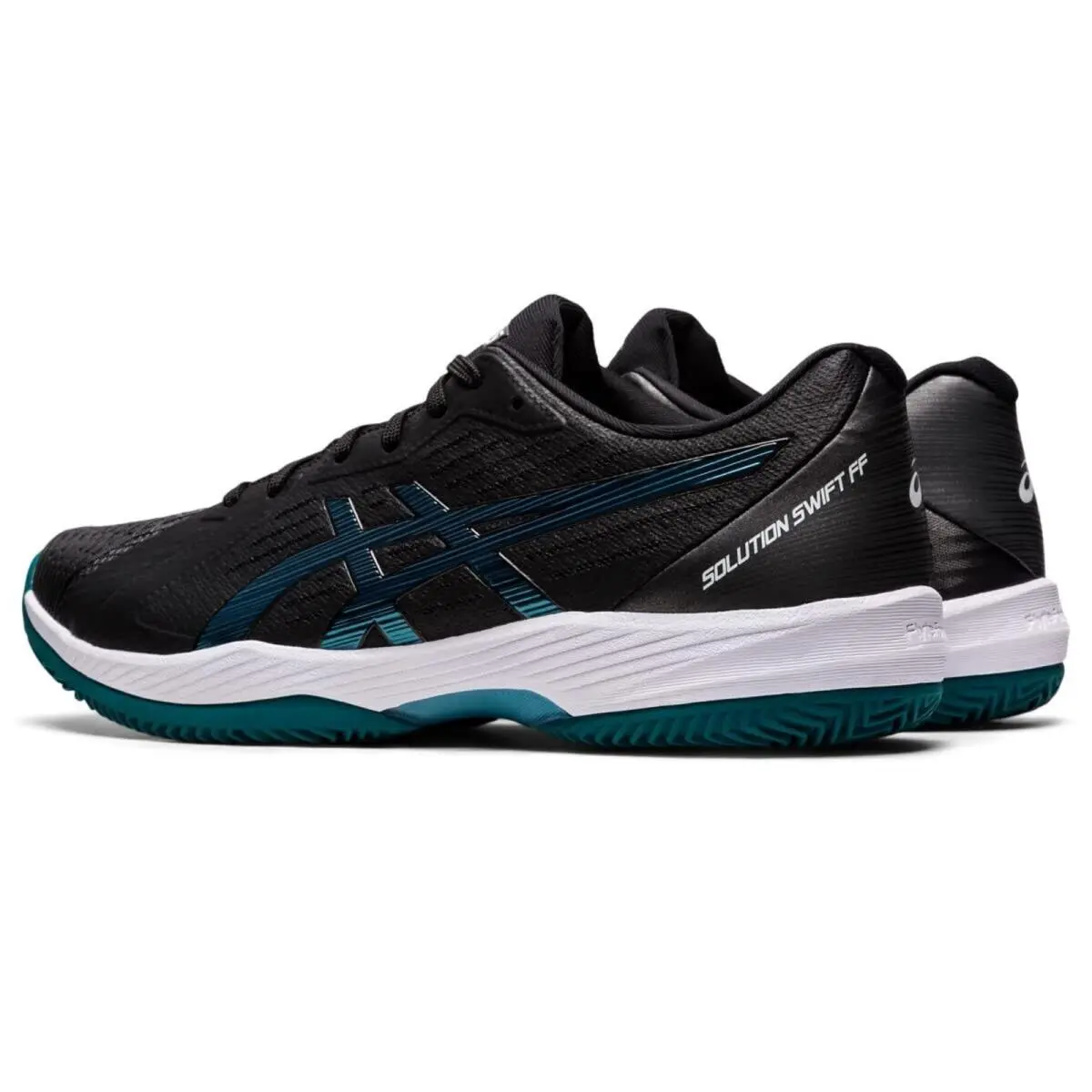 Asics shoes - Black/Misty Pine 2