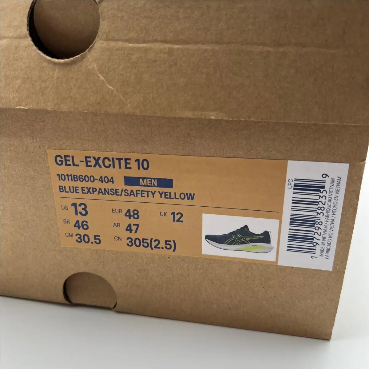 Asics shoes - ASICS GEL-Excite 10 - Blue 8