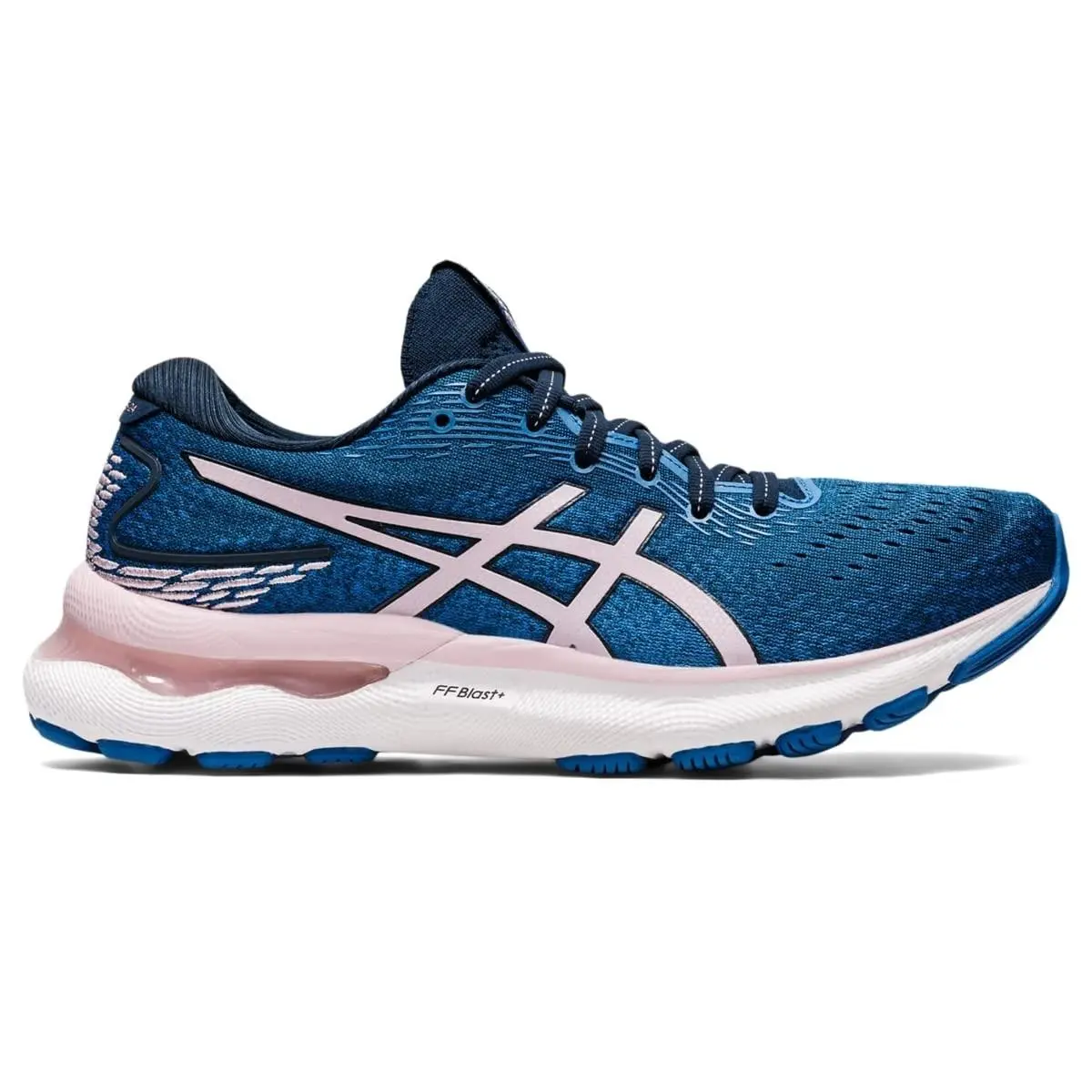 Asics Women`s Gel-nimbus® 24 - French Blue/barely Rose 13 US Wide -very Rare