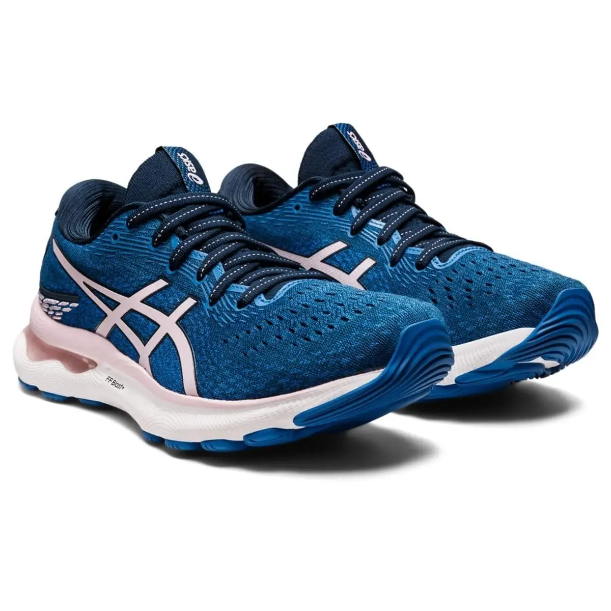 Asics shoes - ASICS GEL-Nimbus - 1012B199 - French Blue/Barely Rose (UPC: 196074375813) 1