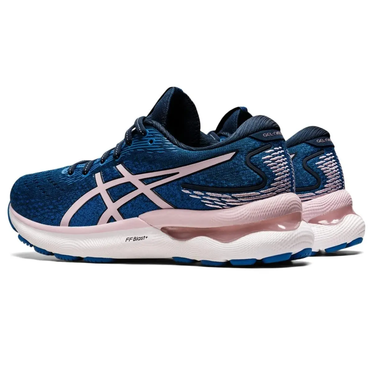 Asics shoes - ASICS GEL-Nimbus - 1012B199 - French Blue/Barely Rose (UPC: 196074375813) 2
