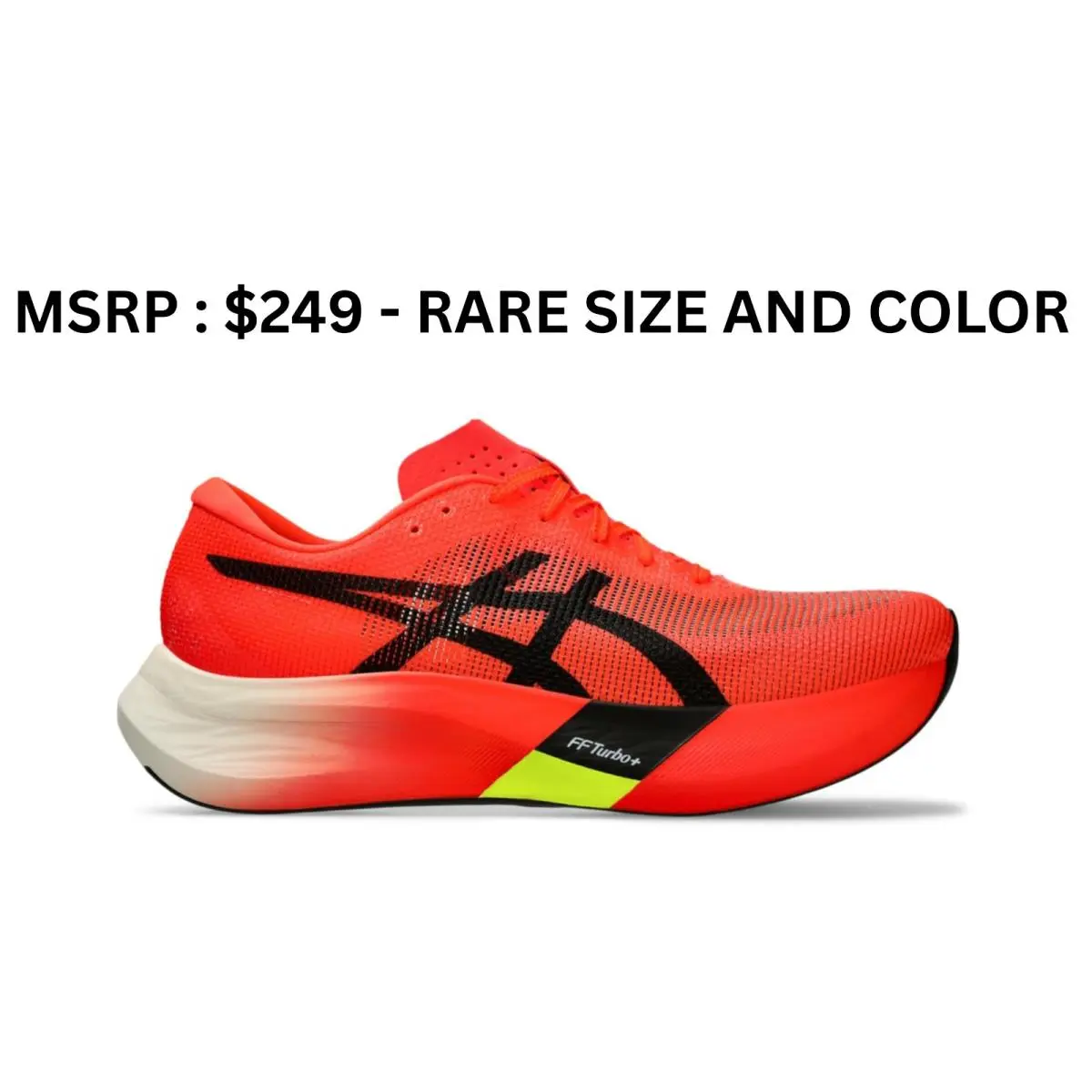 Asics Unisex Metaspeed Edge Paris Running Shoes US 3.5 Men-5 Women