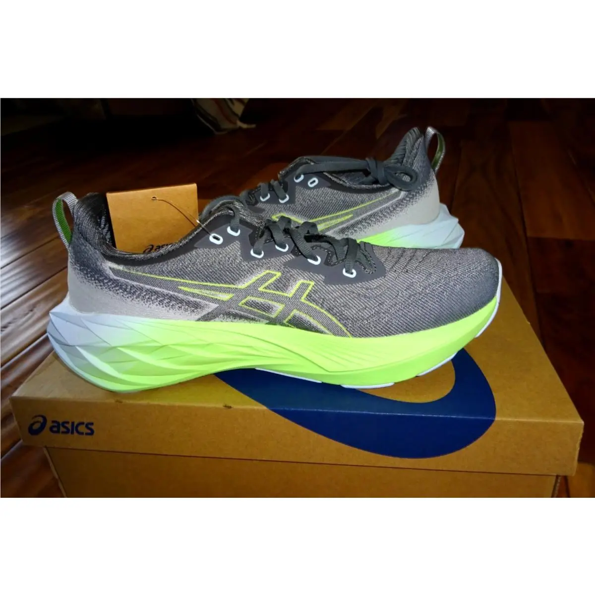 Asics shoes - Novablast 4 - Novablast - 1011B905-020 - Gray 2