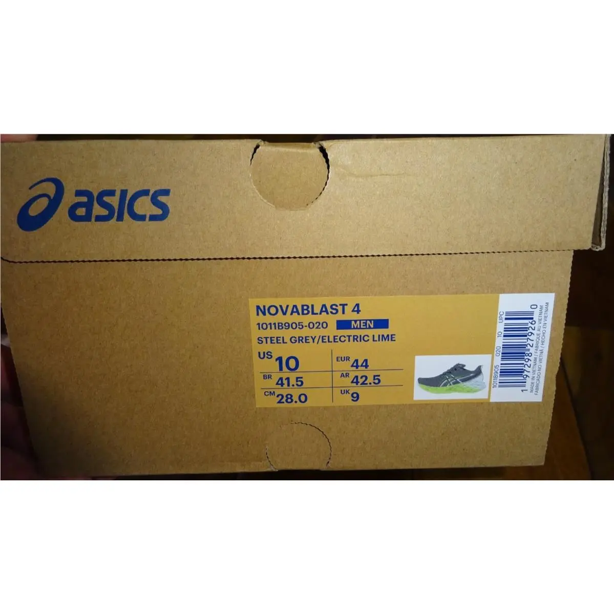 Asics shoes - Novablast 4 - Novablast - 1011B905-020 - Gray 6