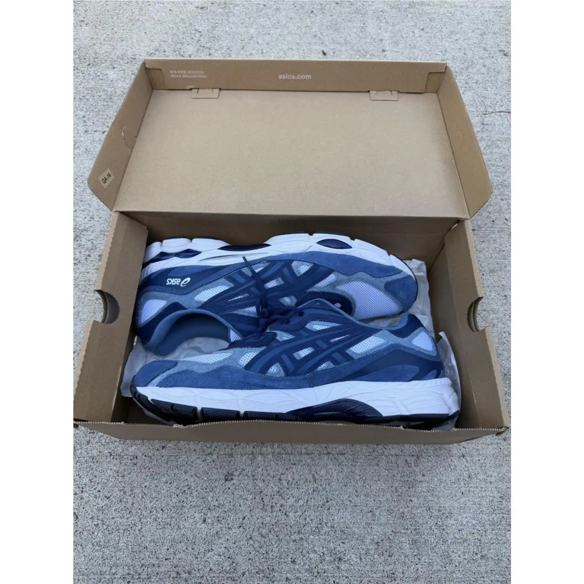 Asics Gel Nyc Indigo - 1203A625-100 Size 13