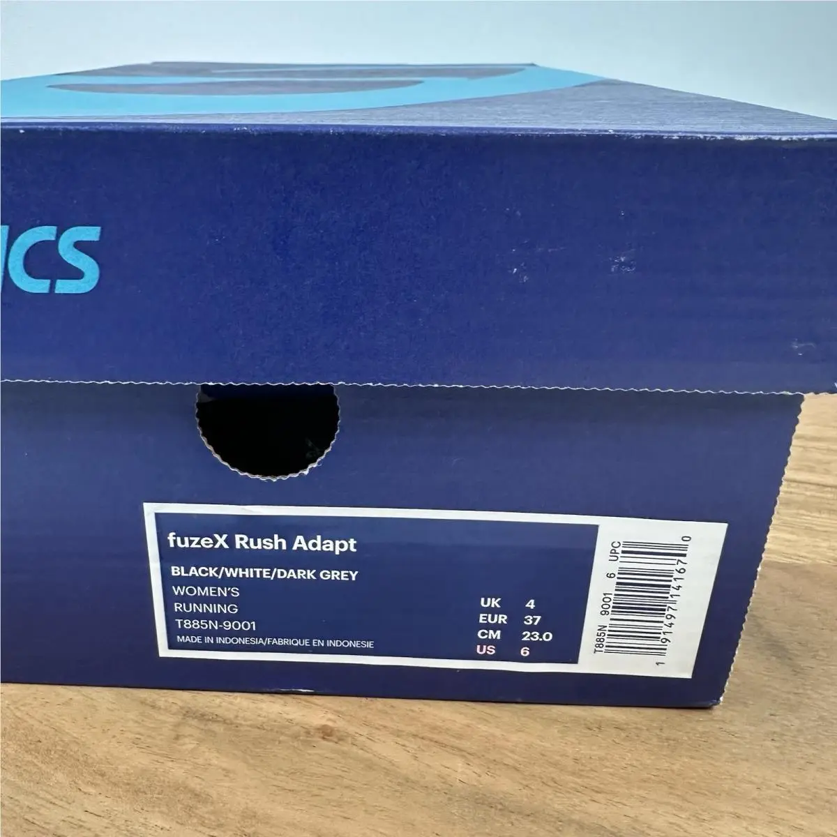 Asics shoes - ASICS FuzeX - FuzeX - T885N - Black 6