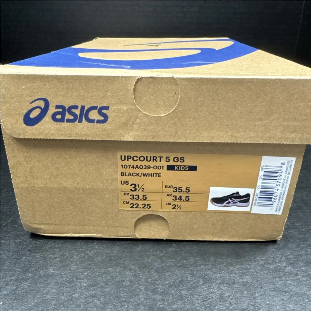 Asics shoes - ASICS Upcourt 5 GS - Upcourt - Black 3