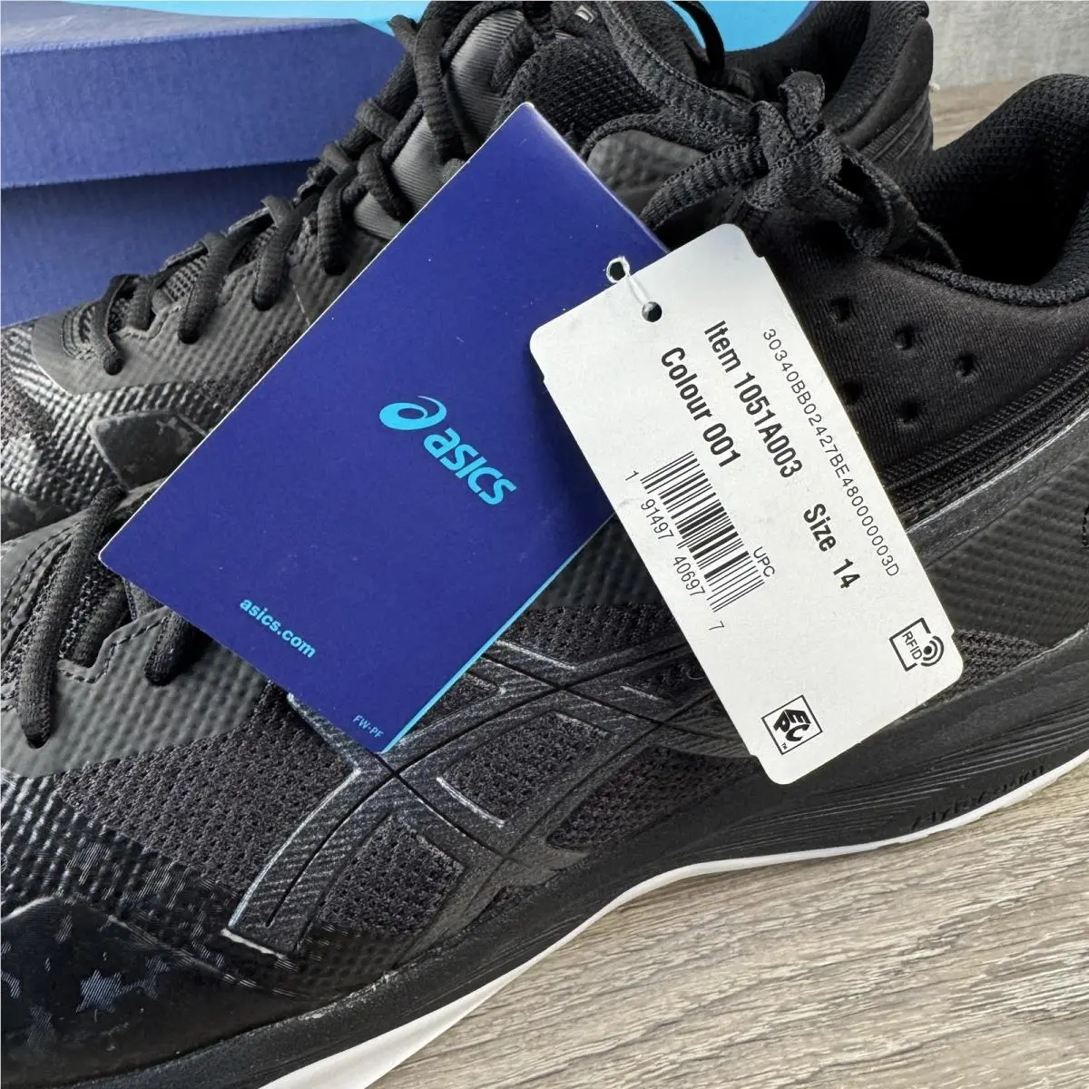 Asics shoes - ASICS Netburner Ballistic FF MT - Black 9