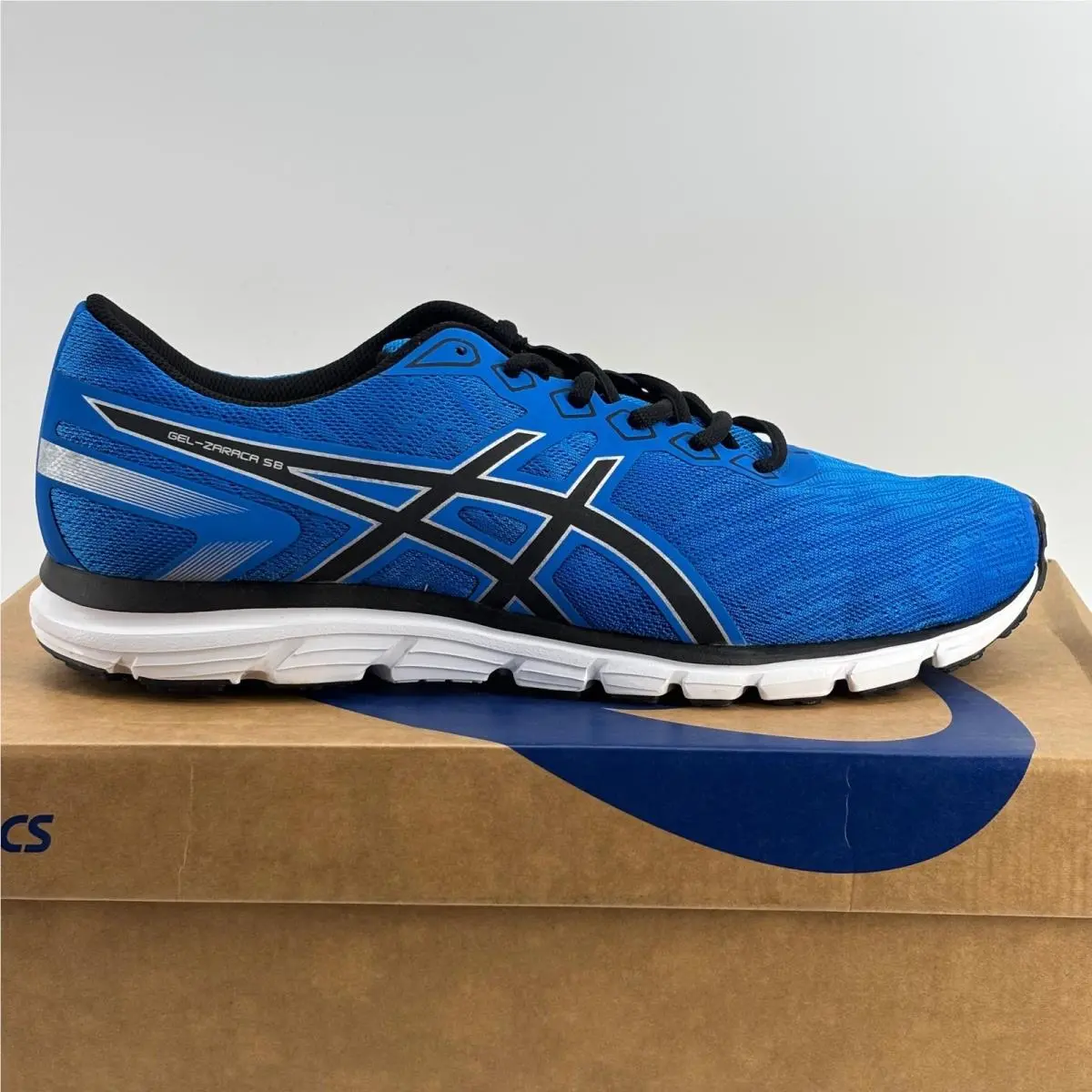 Asics Gel-zaraca 5 B Men 11 Blue Black Running Shoes Sneaker 1011B137-400