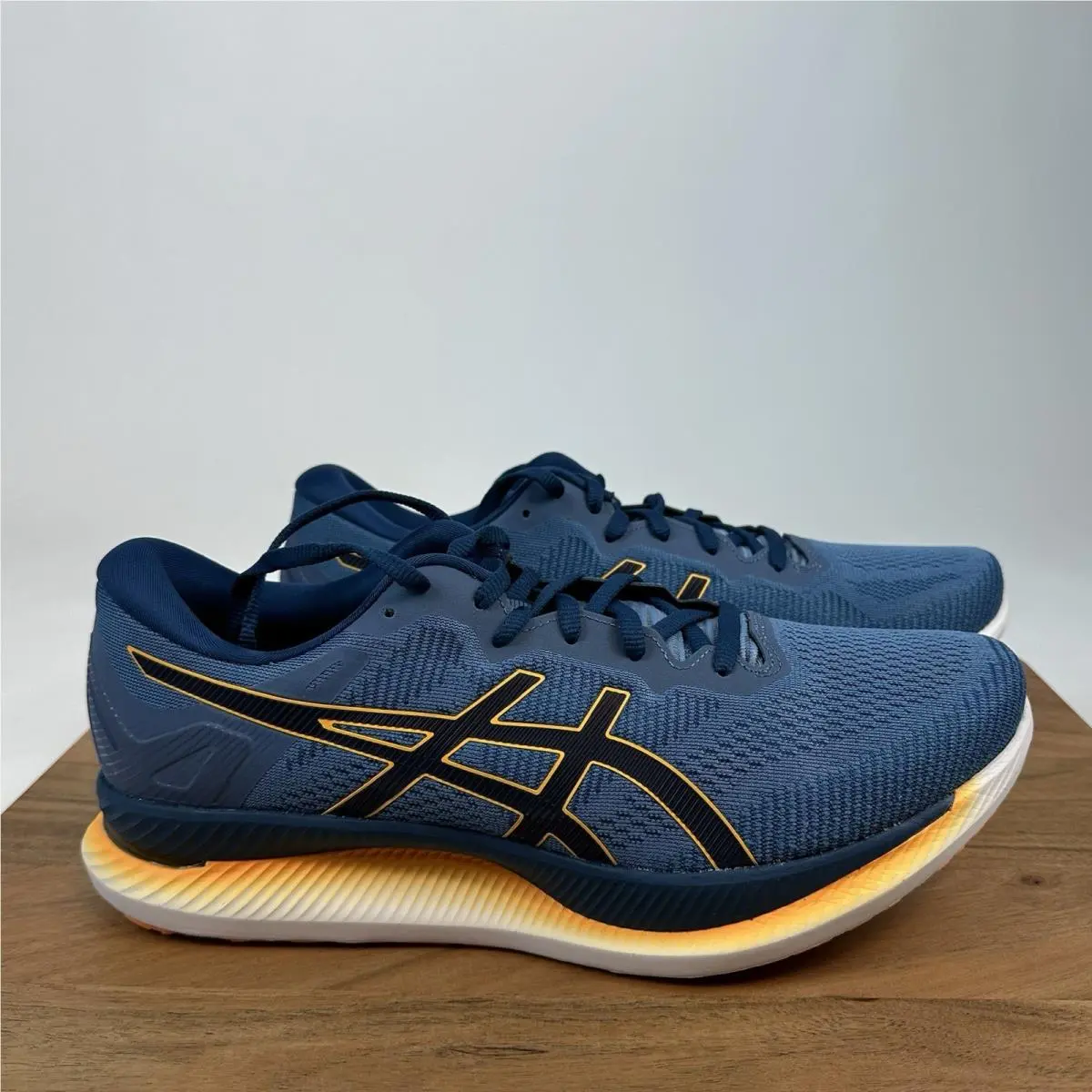 Mens Asics Glideride Grey Shoes Sneakers Size 10 M